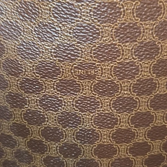 CELINE MACADAM TOTE IN BROWN - Picture 10 of 15